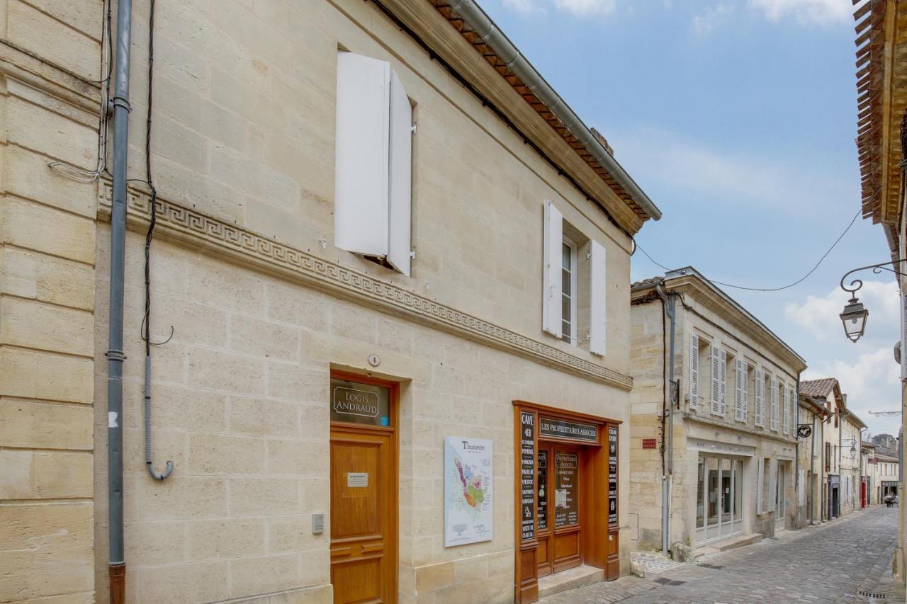 Logis Andraud Studios Saint-Émilion Exterior foto